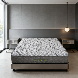 Materasso Ortopedico Pieghevole Economico e Resistente con <span class=keywords><strong>Molle</strong></span> Insacchettate e Schiuma Gel Memory Foam - Uso per Scuole e Hotel - Product Image 2