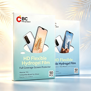 ฟิล์มกันรอยหน้าจอ TPU 2.5D บางเฉียบ 0.15 มม. แบบยืดหยุ่น ป้องกันรอยขีดข่วน ความคมชัดระดับ HD ครอบคลุมเต็มจอ สำหรับโทรศัพท์มือถือทุกรุ่น ขายดีในประเทศไทย - Product Image 1