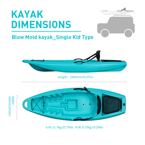 Canoë-<span class=keywords><strong>kayak</strong></span> sportif de haute qualité en HDPE, <span class=keywords><strong>kayak</strong></span> de pêche moulé par soufflage, <span class=keywords><strong>kayak</strong></span> sit-on-top pour enfant, vente en gros - Product Image 2