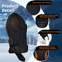 Benken Sports de plein air équipement de ski de protection confortable EVA Pad collants et chemise pour le ski et le snowboard vêtements de sécurité