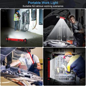 Cob sous capot lumière de travail Usb Rechargeable <span class=keywords><strong>réparation</strong></span> de voiture sous le capot lumière lampe de travail magnétique Led Auto outil lumière - Product Image 2
