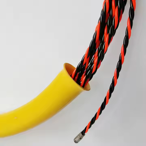 Extracteur de câble de dispositif de filetage d'électricien 6mm Guide de <span class=keywords><strong>fil</strong></span> en fibre de verre en plastique <span class=keywords><strong>Nylon</strong></span> pour accessoires de câblage de gestion de plomb de réseau - Product Image 6