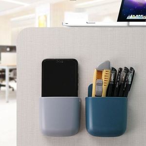 Boîte murale organisateur de stockage de <span class=keywords><strong>t</strong></span>élécommande pour climatiseur Tv support de prise de <span class=keywords><strong>t</strong></span>éléphone portable support de support - Product Image 4