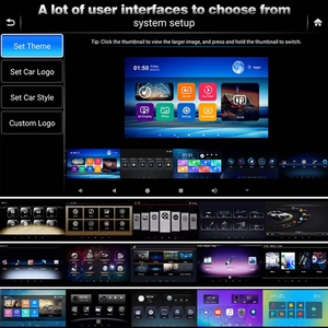 Màn hình HD 13 inch Android 12, hỗ trợ Universal Android Auto và Carplay, đầu DVD 4/8 nhân, máy nghe nhạc MP5, màn hình giải trí ghế sau, màn hình tựa đầu xe hơi - Product Image 4
