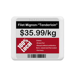 Hot Bán 42Pcs 4.2 Inch Abs Kỹ Thuật Số Giá Thẻ Siêu Thị ESL + 1 Cơ Sở Thiết Bị Trạm Với 1SDK Phần Mềm - Product Image 4