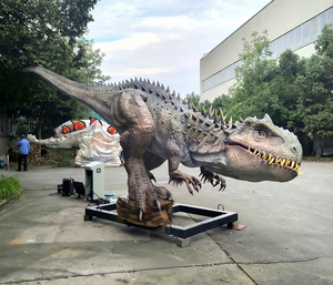 <span class=keywords><strong>Dinosaures</strong></span> animatroniques personnalisables, taille réelle 8m, <span class=keywords><strong>Indominus</strong></span> <span class=keywords><strong>Rex</strong></span>, faits à la main, réalistes, pour parc d'aventure - Product Image 1