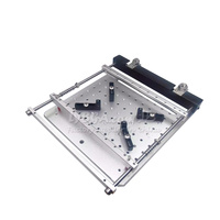 Nouvelle machine de soudure SMT LY Mini en métal pour impression manuelle de pochoirs de sérigraphie, plateforme d'impression à colle rouge pour réparation de puces PCB