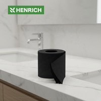 Papel Higiénico Negro y de Colores, Rollos de Marca Personalizada, Apto para Venta al por Mayor, Minorista y Proyectos de Baños de Alta Gama