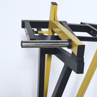 Máquina de Fitness Profesional Comercial de Alta Calidad, Equipo de Ejercicio con Carga de Placas de Acero para Fortalecimiento de Pecho, Seguro