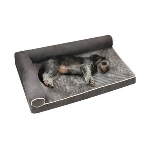 Sofá cama de lujo ecológico DIY para perros, funda lavable extraíble, cama ortopédica grande de espuma viscoelástica para mascotas - Product Image 2