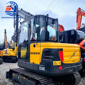 Modelo Popular VOLVO EC60C, Excavadora de Construcción Usada Confiable, Volvo EC55D EC60D EC50 EC70 en Stock para la Venta - Product Image 2