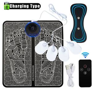 Alat pijat kaki lipat portabel, produk perawatan kesehatan pemijat kaki EMS elektrik frekuensi rendah untuk perawatan neuropatik - Product Image 6