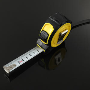 Logo personnalisé Ruban à mesurer en métal noir orange Taille cible Outils de mesure des matériaux en acier avec pinces à ruban en métal noir orange - Product Image 6