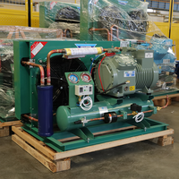 Unité de condensation à piston commerciale 15 CV pour chambre froide et congélateur avec compresseur à fonctionnement continu à forte charge, certifiée CE