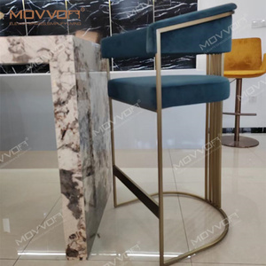 <span class=keywords><strong>Tabouret</strong></span> de bar hocker en cuir <span class=keywords><strong>design</strong></span> moderne pour <span class=keywords><strong>cuisine</strong></span>, salle à manger, bar à domicile, directement de l'usine - Product Image 4