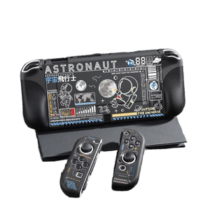 Jemdo <span class=keywords><strong>Zelda</strong></span> Kingdom <span class=keywords><strong>Tears</strong></span> Étui de protection souple en TPU + PC givré avec base enfichable pour YJ-0033 NS OLED - Product Image 6