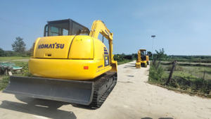 Precio de fabricación maquinaria usada Komatsu PC70 7Ton sobre orugas Mini excavadora usada de Japón con horas bajas - Product Image 4