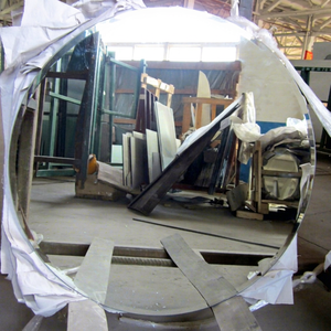 Factory Custom Size Traditional <b>Wall</b>-mounted Frameless Tempered Glass Bathroom <b>Mirror</b> Waterproof Acid Resistant ISO9001 - Product Image 1