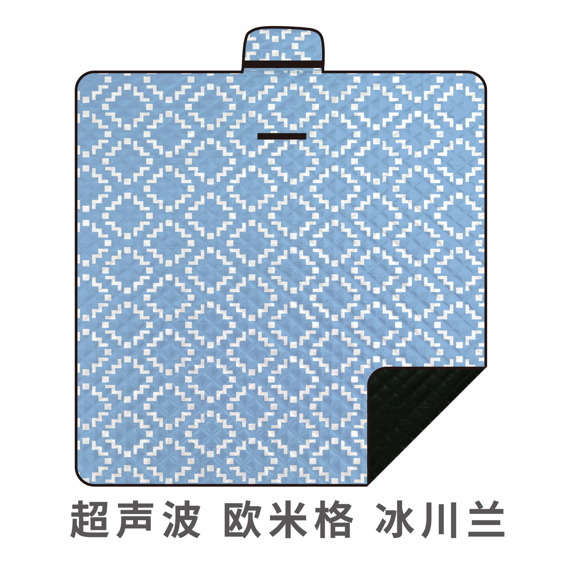 Bleu glacier Omega à ultrasons