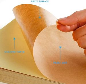 Papel Adhesivo de Vinilo Imprimible FX A4 para Impresora de Inyección de Tinta, Pegatinas Marrones Kraft, Manualidades, Papel Adhesivo Autoadhesivo - Product Image 5