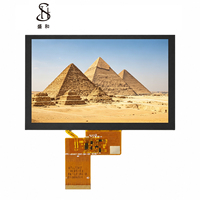Module LCD BOE 5,1 pouces avec interface caméra MIPI CSI, type IPS, résolution 1024x600, luminosité 1000, fonctionnement à -20°C~70°C