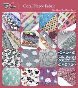 Kingcason-<span class=keywords><strong>tela</strong></span> de lana de Coral de una cara, tejido de punto urdimbre 100% poliéster, impresión personalizada, para uso general, venta al por mayor - Product Image 6