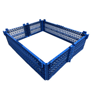 Palet <span class=keywords><strong>de</strong></span> Plástico <span class=keywords><strong>de</strong></span> <span class=keywords><strong>Polipropileno</strong></span> 100% Reciclado con Collar para la Industria <span class=keywords><strong>de</strong></span> Manufactura, Comercio y Logística <span class=keywords><strong>de</strong></span> Electrónica - Product Image 2