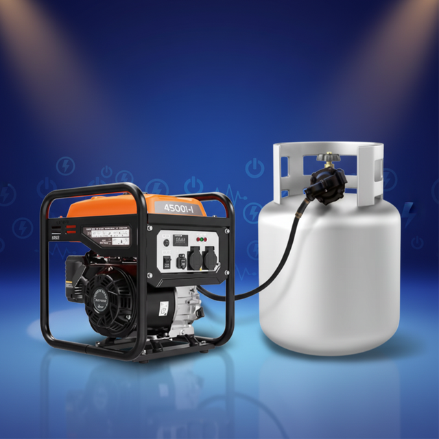 Wholesale DELELDUN 4-Stroke Digital Inverter Dual Fuel 220v/230V/110V Portable Generator 5/4/3.5KW Auto Start 15h Runtime