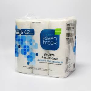 Mutfak temizlik ev kullanımı için 2 katlı bakire odun hamuru Premium el rulo kağıt havlu - Product Image 1