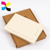 Carnet de notes personnalisé avec logo, couverture rigide A5 en tissu de lin, journal d'écriture principal