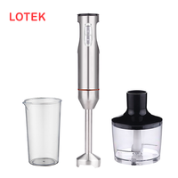 Mixeur plongeant en acier inoxydable 1200W, 21 vitesses variables, multifonctionnel