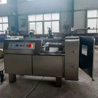 Industrielle poulet viande de boeuf légumes dicer trancheuse de viande congelée viande froide cube machine de découpe automatique viande congelée dicer prix