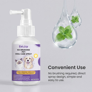 Spray buccal pour animaux de compagnie 50 ml à prix d'usine, élimine la mauvaise haleine, soins dentaires pour chiens - Product Image 2