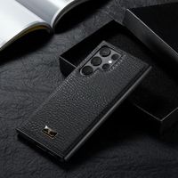Vente chaude étui de luxe en cuir TPU pour étui de téléphone portable Samsung Galaxy S23 Ultra