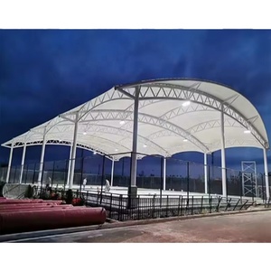 Carpa Personalizada para Pista de Pádel, Estructura Tensada, Techo Deportivo, Fabricante de Carpas para Estadios, Canchas de Fútbol y Baloncesto - Product Image 2