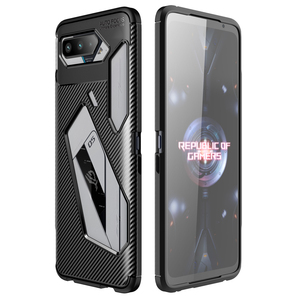 Funda para teléfono móvil <span class=keywords><strong>ASUS</strong></span> <span class=keywords><strong>Rog</strong></span> <span class=keywords><strong>5</strong></span> <span class=keywords><strong>Pro</strong></span>, protector de silicona suave, escarabajo, fibra de carbono, TPU - Product Image 6
