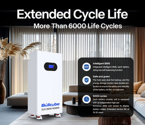 Batterie au lithium Bullcube 14,3 kWh OEM&ODM personnalisée 51,2 V 48 V facile à installer 280 Ah Roller GX-51280-RL 51,2 V LiFePO4 - Product Image 4