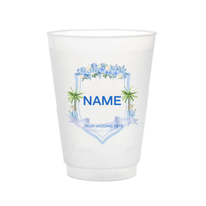 Custom Designs 16Oz Frosted Plastic Waterbeker Trouwfeestbekers Herbruikbare Bpa-Vrije Plastic Vorstbekers Perfect Voor Toernooien - Product Image 1