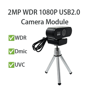 โมดูลกล้อง LLGCAM 1080P WDR USB2.0 UVC OTG ขนาดเล็ก พร้อมไมโครโฟน มุมกว้าง 90 องศา FOV 80x16x19 มม. สำหรับแล็ปท็อปและเดสก์ท็อป - Product Image 1
