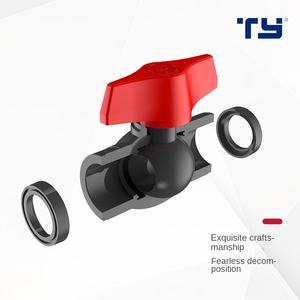 Groothandel Hoge Drukbestendige UPVC Kogelkraan Waterleiding Waterstop Plastic Vlinderklep Vis <span class=keywords><strong>Aquarium</strong></span> Accessoires - Product Image 2