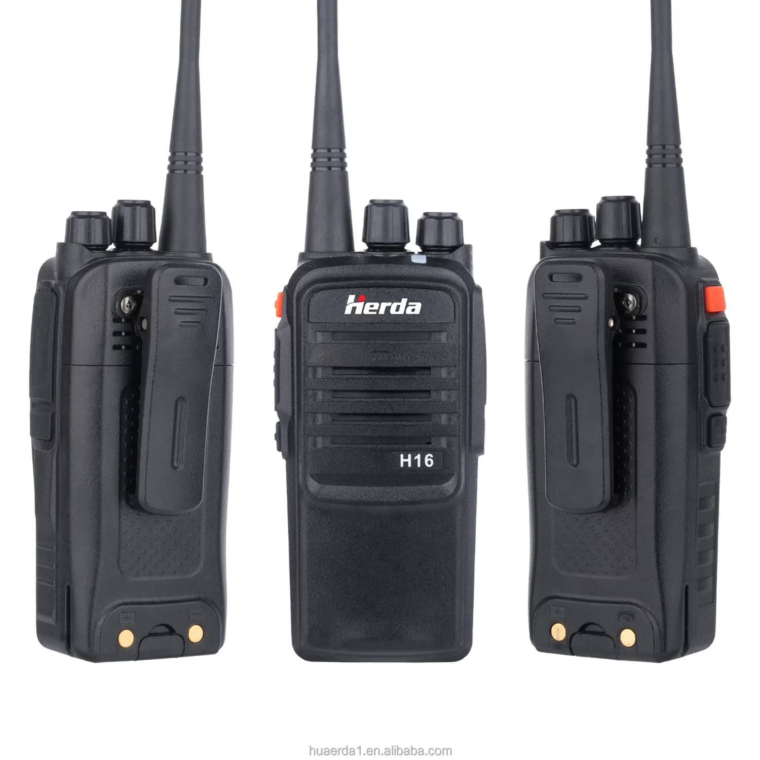 Harga pabrik H16 Radio HAM untuk mobil VHF UHF FM Transceiver jarak jauh dua arah Radio Comunicador Walkie-Talkie