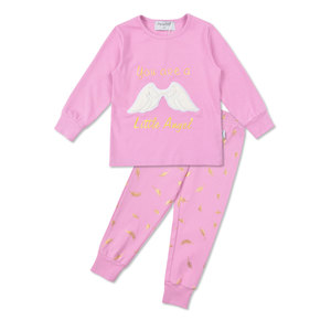 Ensemble pyjama <span class=keywords><strong>2</strong></span> pièces à manches longues en coton respirant imprimé dessin animé pour enfants de <span class=keywords><strong>2</strong></span> à 10 <span class=keywords><strong>ans</strong></span> – Vente en gros - Product Image 4