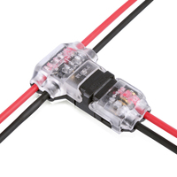 Approvisionnement d'usine D2 type borne d'épissure rapide 2P connecteur de fil de lumière LED basse tension