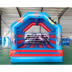 Nouvelle conception, château gonflable pour enfants de qualité commerciale, super-héros, portable, pour l'extérieur, avec garantie de 3 ans - Product Image 1