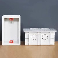 Prise murale standard américaine avec port de charge rapide USB Type-C 5V 2.1A, panneau en PC ignifuge, prise murale USB