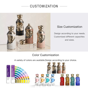 Botella de Perfume de Vidrio Transparente de 100 ml, Botella Vacía con Atomizador Premium, Envase de Fragancia con Logotipo Personalizado para Hombres y Mujeres - Product Image 6