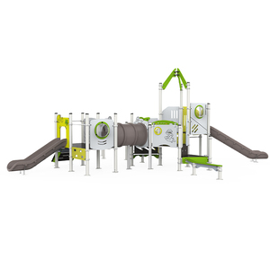 Mới được thiết kế UV tráng nhựa ngoài trời nhiều Slide thương mại tương tác vật lý thiết bị giải trí - Product Image 2