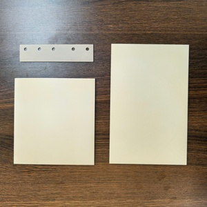 ALN 알루미나 세라믹 스페이서 블록 시트 기재 산업용 부품 3300-3600 Mpa 압축 강도 1600C 최대 온도 250-270T - Product Image 2