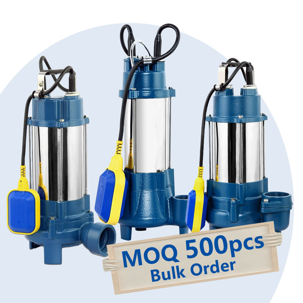 V750F Sewage Water Pump 750W High-Pressure Submersible