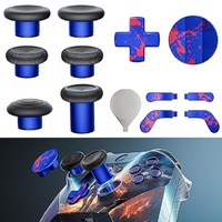 CHARM FOCUS Kit Pengganti Tombol Logam 14 in 1 Terlaris, Cocok untuk Pengontrol Game Elite Series 2